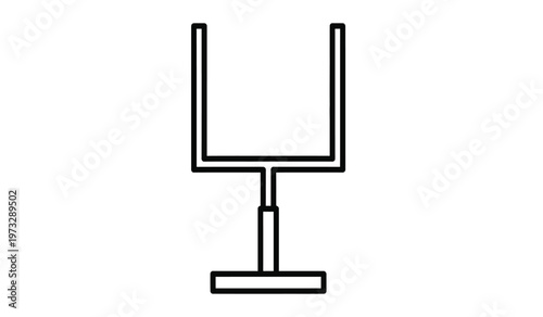 A minimalist black and white line drawing depicts an empty wine glass viewed from a slightly angled perspective on a white background high quality
