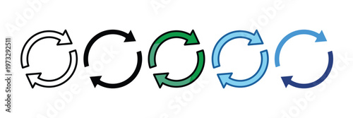 Change  Icon Set Multiple Style Collection