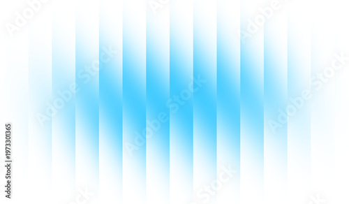 Tablou pe pânză Abstract fractal glass gradient isolated on transparent background, Cool blue glass effect, futuristic geometric ribbed glass