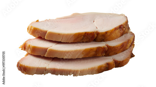 Sliced turkey breast, roasted meat, food, poultry, meat slices