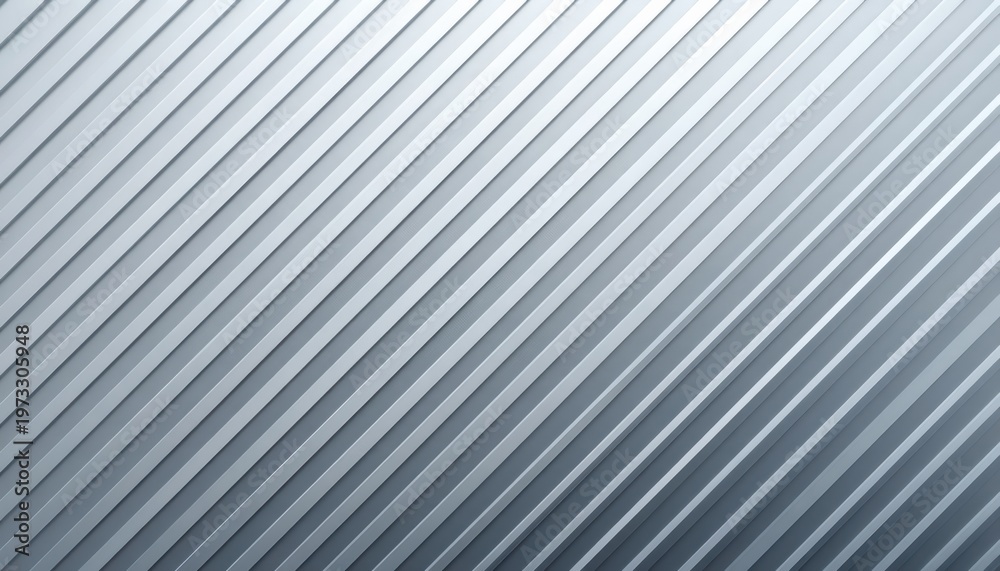 Obraz premium Sleek Parallel Grooves Abstract Surface Texture with Metallic Sheen Technological Facade Architectural Design Futuristic Element Gray Toned Structure Industrial Pattern
