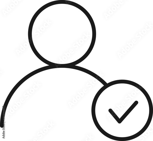 사용자 라인 아이콘