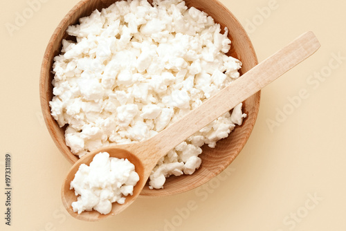 Bowl and spoon with tasty c...