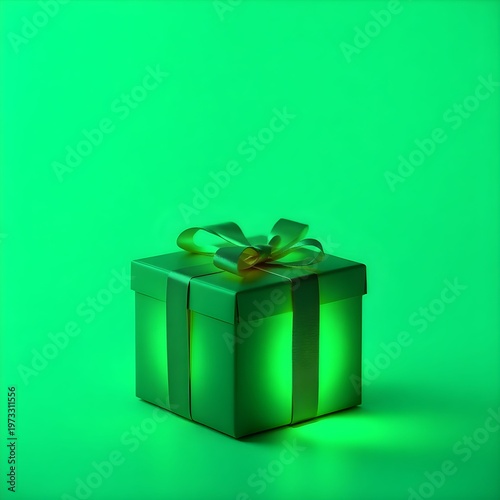 green gift box