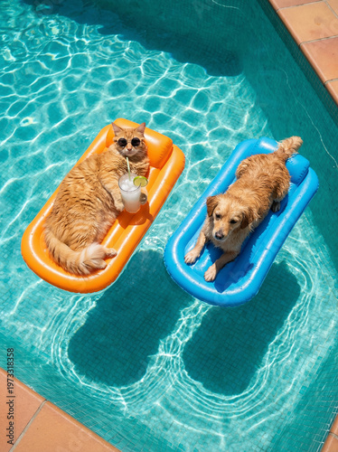 Summer Vacation with Cats and Dogs