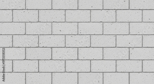 White Concrete Block Wall Texture