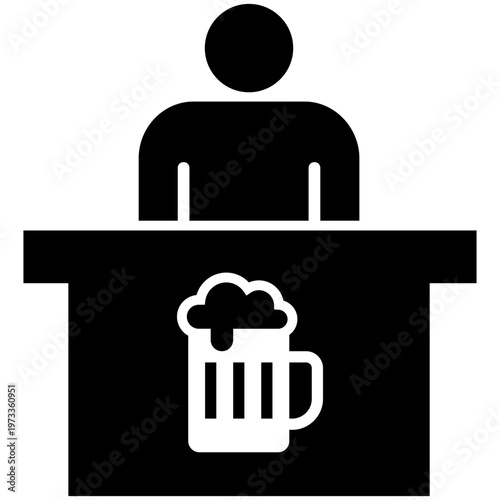 beer counter beer bar