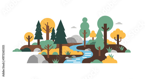 Minimalist mountain range graphic evokes feelings of serenity and stability. Ideal for branding, website design, or any project needing a calm, modern