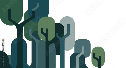 A calming and modern abstract design evokes tranquility and sophistication. Ideal for backgrounds, website headers, or marketing materials needing a c