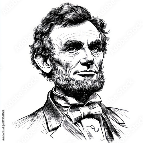 monochrome engraved-style portrait of a formal nineteenth-century gentleman with face obscured by a gray square, evoking mystery and anonymity