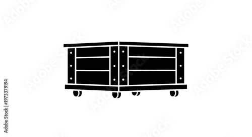 Black Industrial Metal Storage Cabinet.
