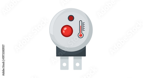 Electric Temperature Control Thermostat Dial.