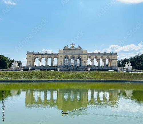 Bild auf Leinwand Schloss Schönbrunn