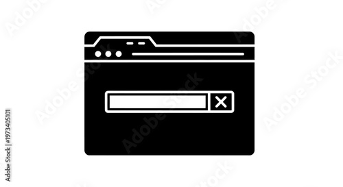 Browser Window Icon Close Button.