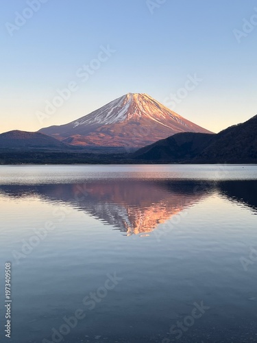 фотографія mount fuji in winter
