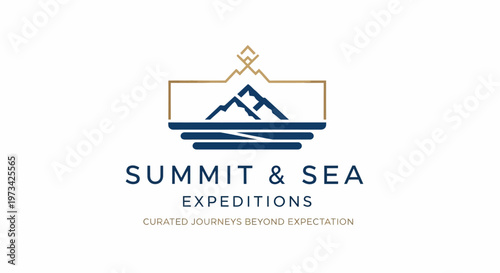 Logo of Summit & Sea Expeditions travel company.