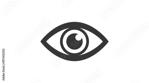 eye icon isolated on background for Creative and Digital Design