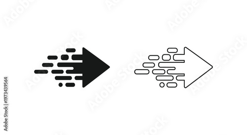 Arrow Pointing Right Transformation Change Vector