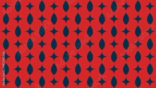 Geometric Elegance: An eye-catching pattern of repeated shapes and contrasting colors creates a visually stunning and dynamic graphic.