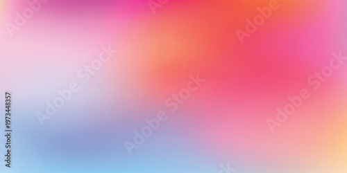 Soft Pastel Mesh Gradient Background with Pink, Orange, and Blue Tones.Eps 10
