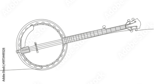 Banjo musical instrument stringed acoustic.