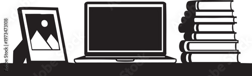 The modern blend of traditional learning with digital and photographic documentation symbolizing education evolution