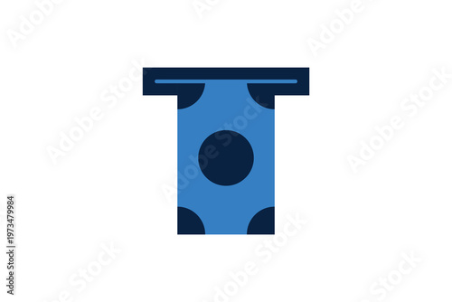 ATM machine slot dispensing a dollar banknote for cash withdrawal. This Vector Illustration depicts banking accessibility and daily financial transactions.