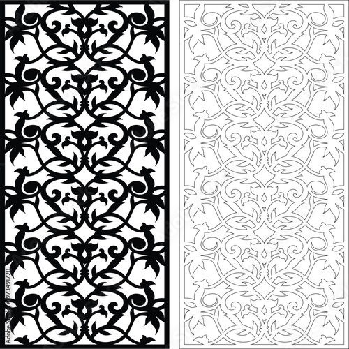 Premium Jali Screen Patterns | Laser Cut EPS Bundle