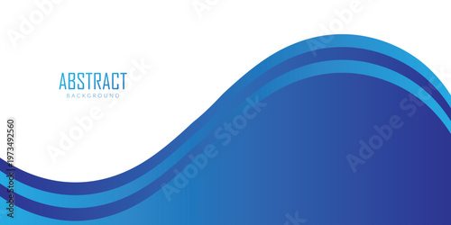 abstract creative minimalist blue gradient dynamic wave shapes for business card, banner, poster, background.