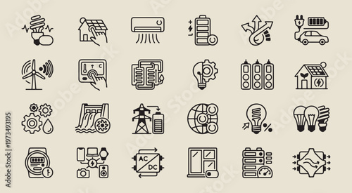 smart home electronic appliances, modern household gadget icons, domestic technology line art, creative automation system graphics, hand drawn appliance maintenance elements, sketchy internet of thing