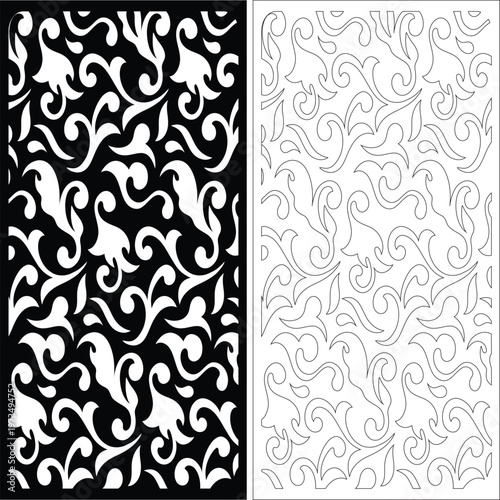 Premium Jali Screen Patterns | Laser Cut EPS Bundle