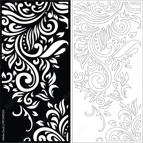 Premium Jali Screen Patterns | Laser Cut EPS Bundle
