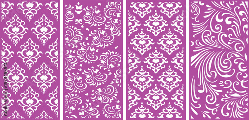 Premium Jali Screen Patterns | Laser Cut EPS Bundle