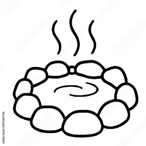 Hot spring onsen icon
温泉・スパ・リラクゼーションのアイコン