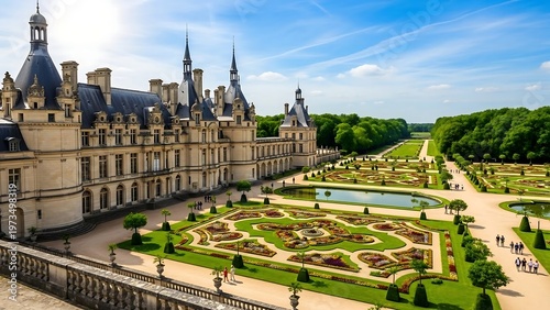 Ch?teau de Chambord - A Majestic French Renaissance Castle and Gardens.