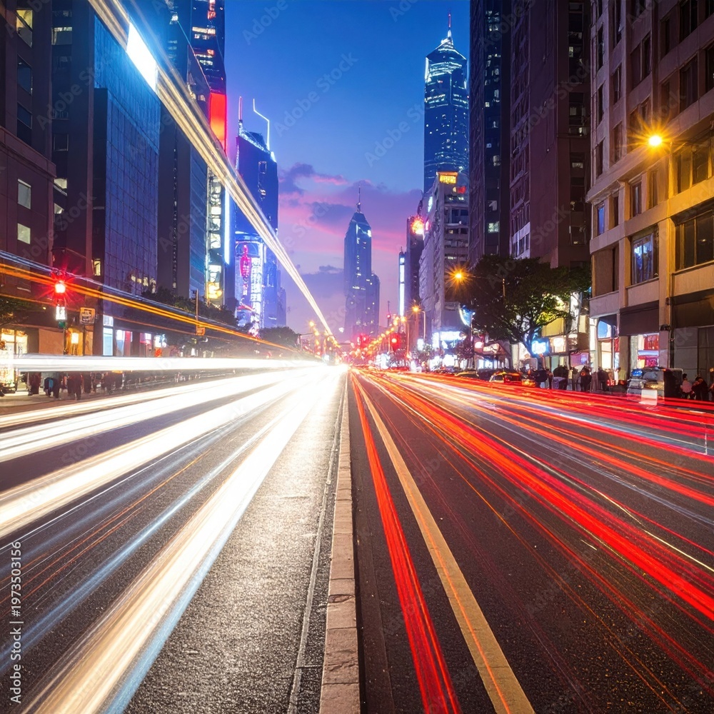 Fototapeta premium City traffic