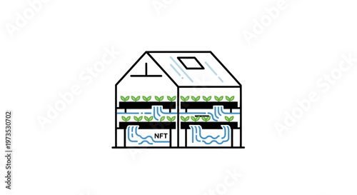 Greenhouse Layers Cross Section Diagram.