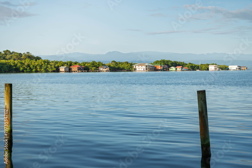 maison sur pilotis, baie de saigon, isla colon, bocas del toro, Panama