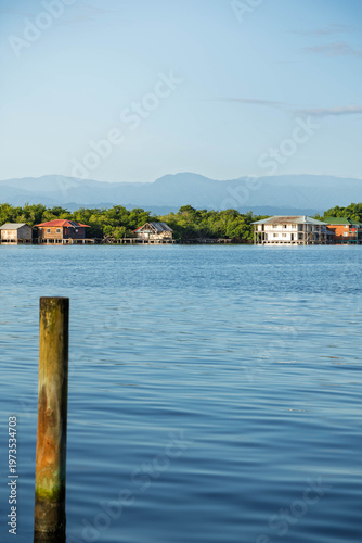 maison sur pilotis, isla colon, bocas del toro, Panama