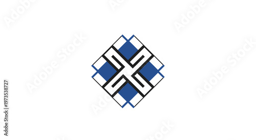 Geometric Pattern Design Element.