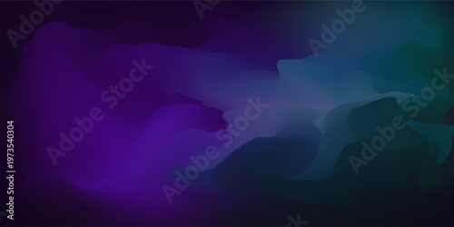 Moody Abstract Purple and Teal Soft Light Background