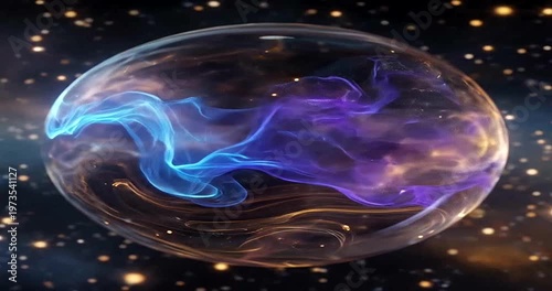 Glowing Nebula in Deep Space Exploration.