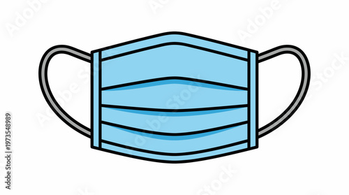 Surgical face mask, a protective accessory for health and safety