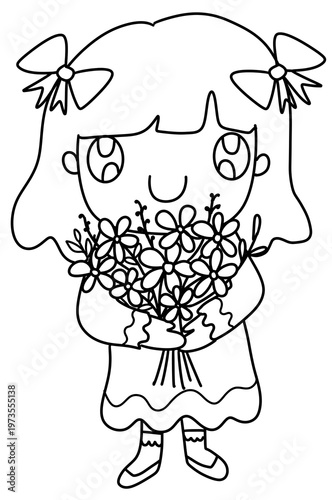 Spring Weather Doodle Clipart Set