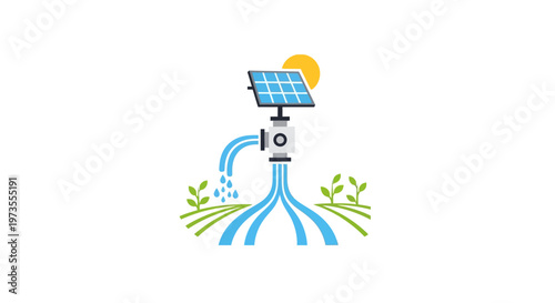 Solar Powered Water Irrigation System.