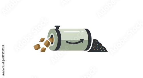 Spilled dog food from a can.