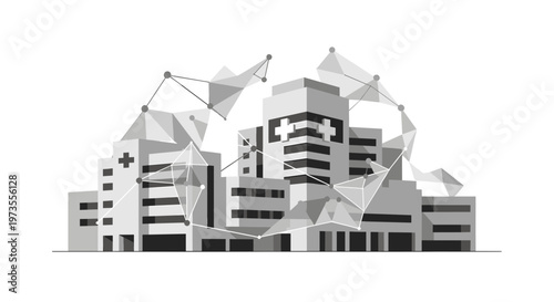 A partially open door invites possibilities and new beginnings. Great for illustrating career transitions, change, or embracing the unknown with optim