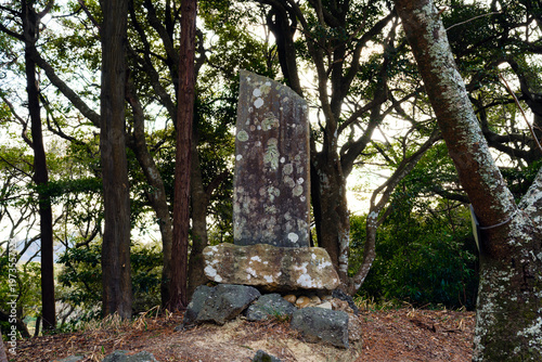 高天神城跡の石碑