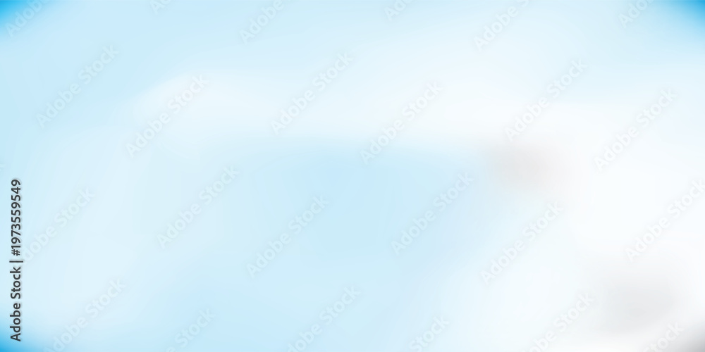 Obraz premium Minimalist Light Blue and White Abstract Mesh Gradient Background.Eps 10