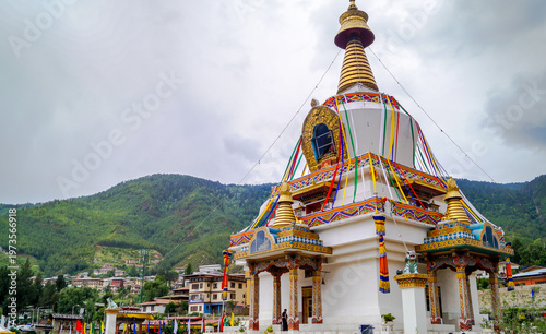 National Memorial Chorten in Thimphu Bhutan 